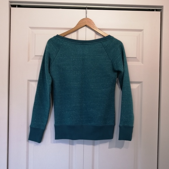 REEBOK Teal Boatneck Pullover BNWT - Picture 3 of 9